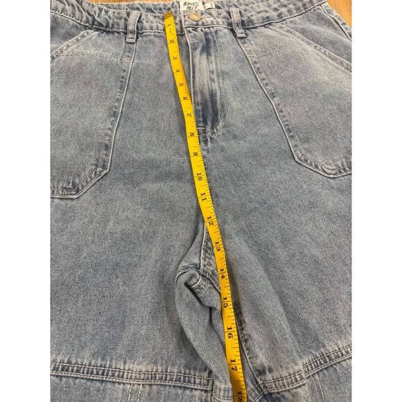 Princess Polly Wide Leg Jeans Size 10 - Picture 3 of 9